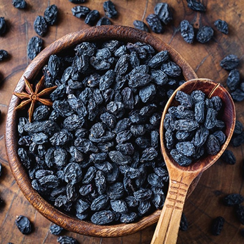 Çekirdekli Kuru Siyah Üzüm 250 Gr